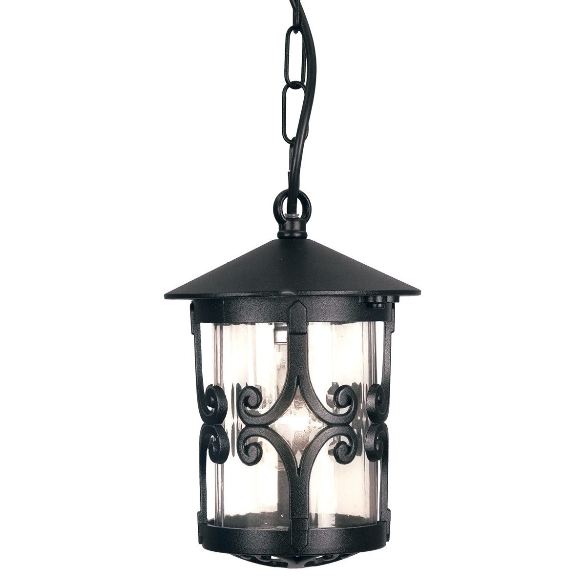 Lampa sufitowa zewnętrzna Hereford czarna 1 x E27 x 60W IP23 Elstead