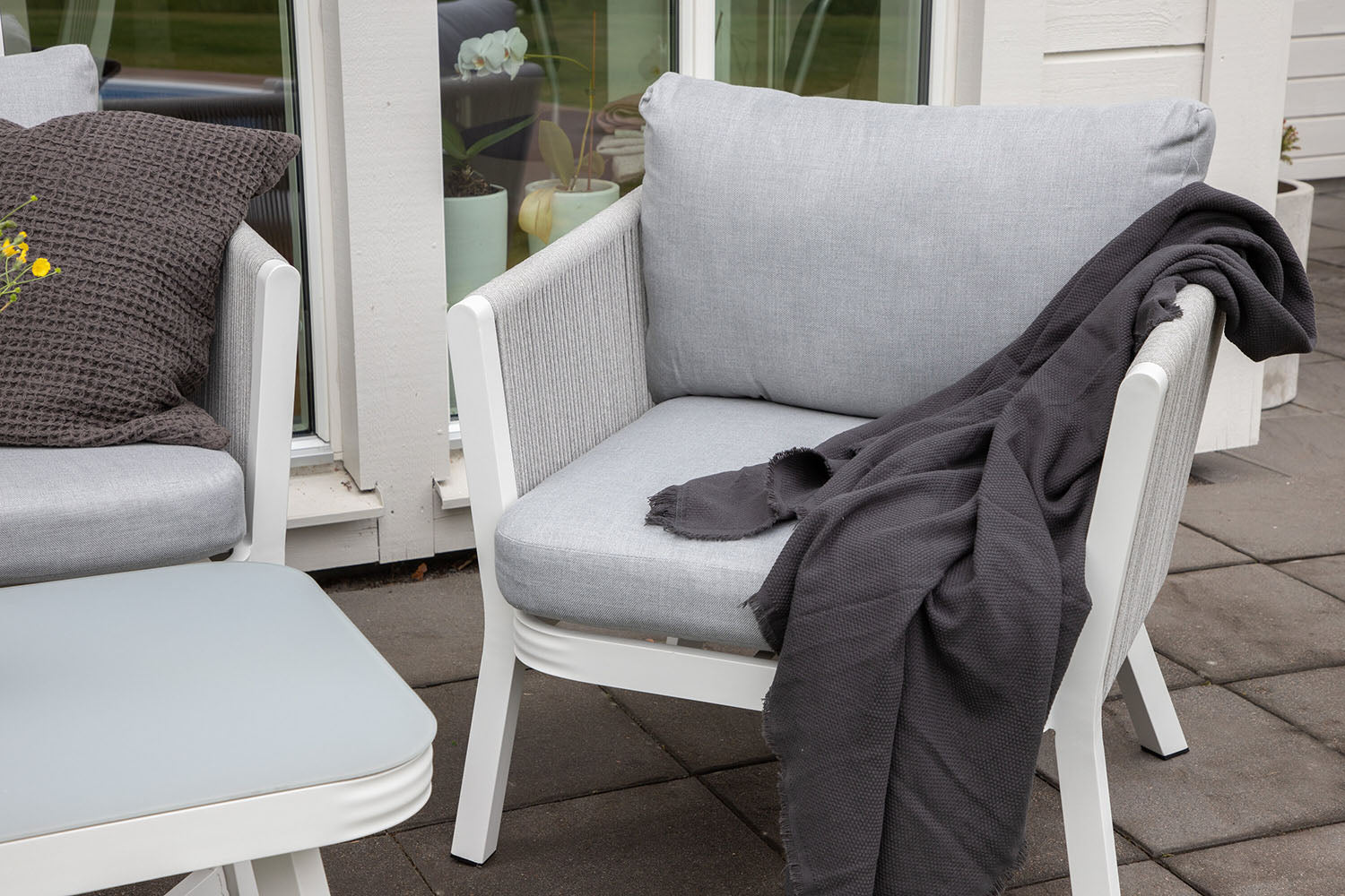 Rebellenclub Amary Loungeset - Wit