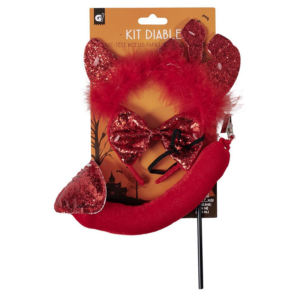 Kit du diable déguisement enfant