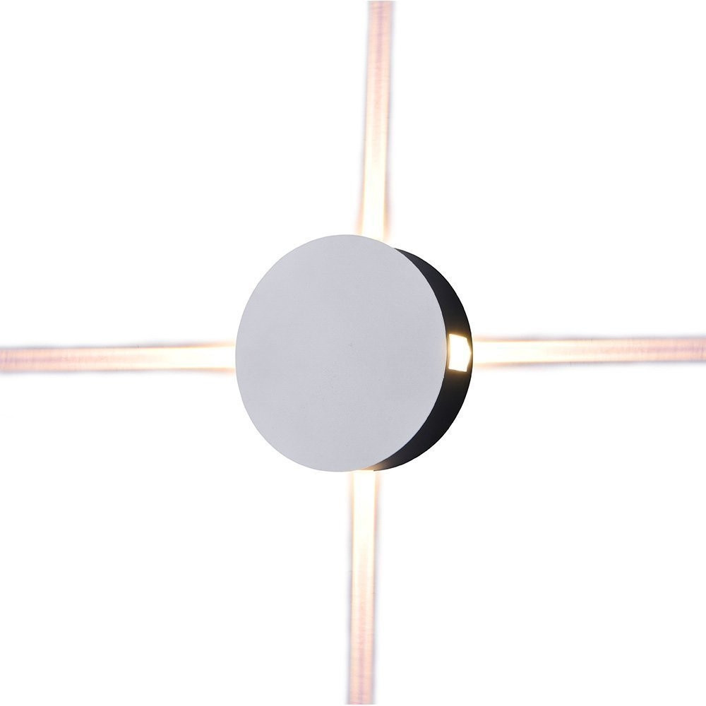 Kinkiet zewnętrzny VT-706 3000K biały LED 4x4W 440lm IP65 V-TAC