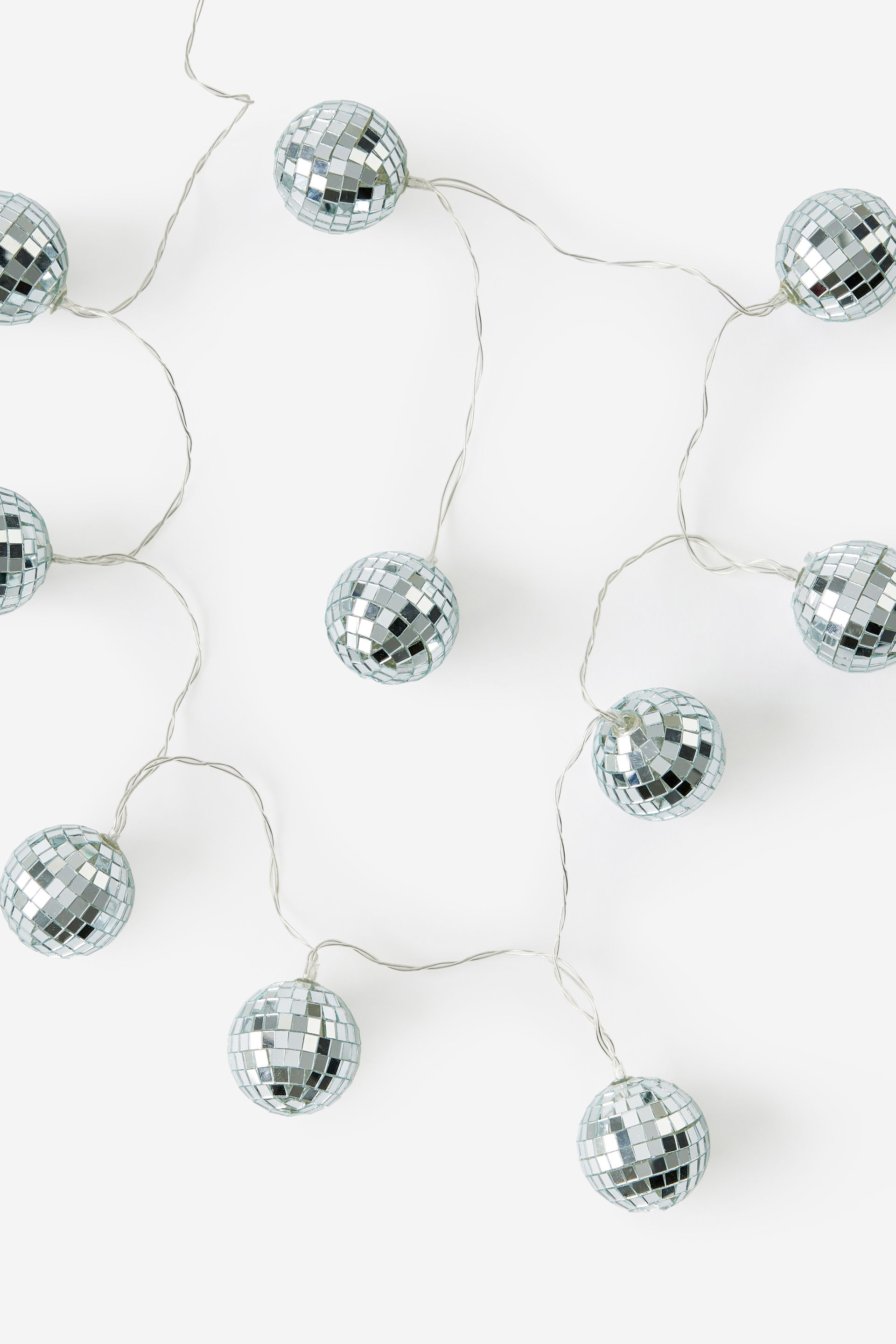 Disco Ball Christmas String Lights
