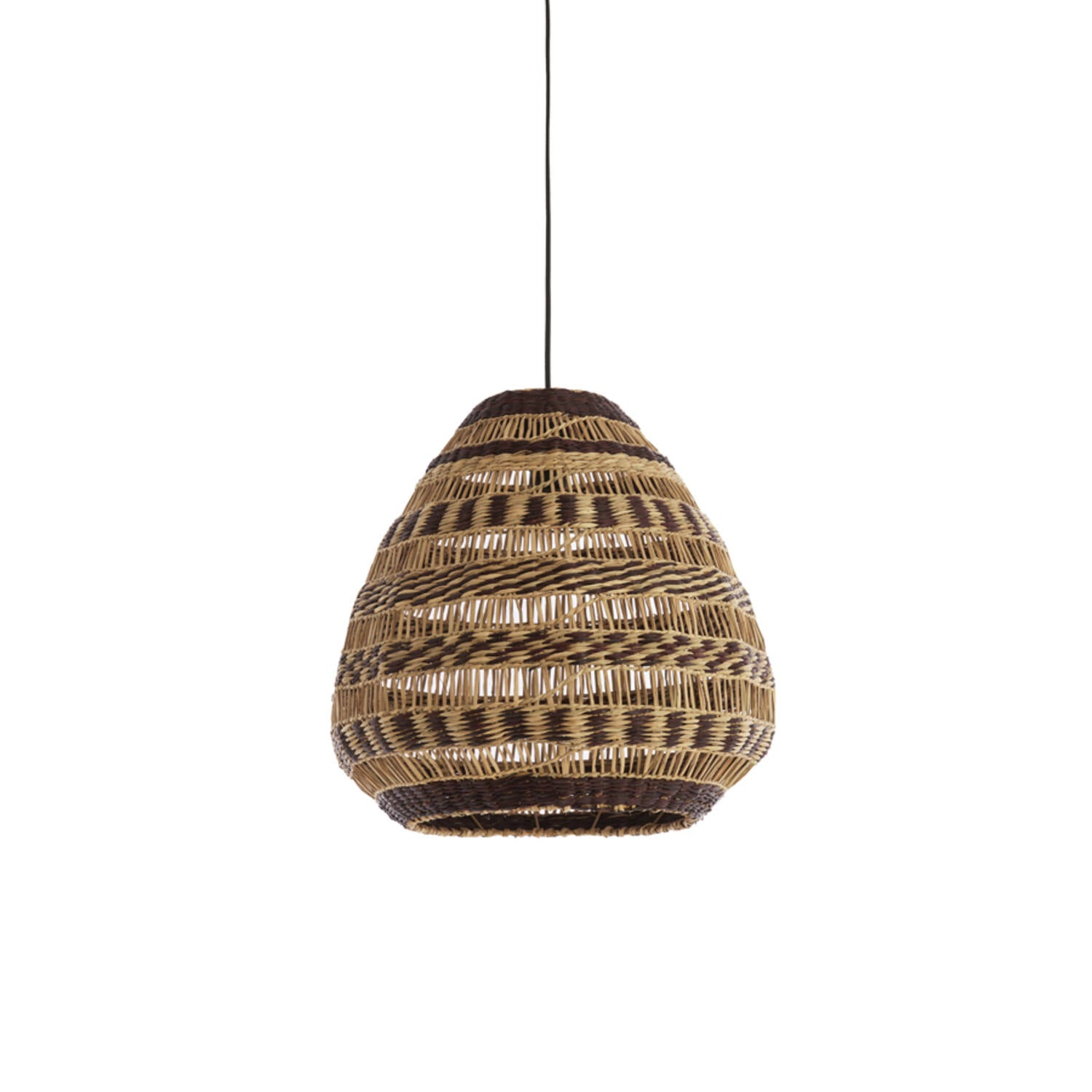 Light & Living - hanglamp - Soluna - naturel - plantaardige