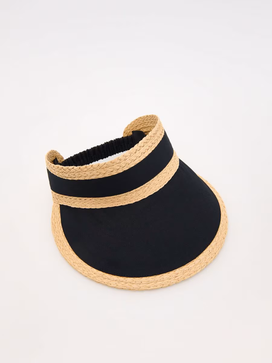 Woven Visor Cap