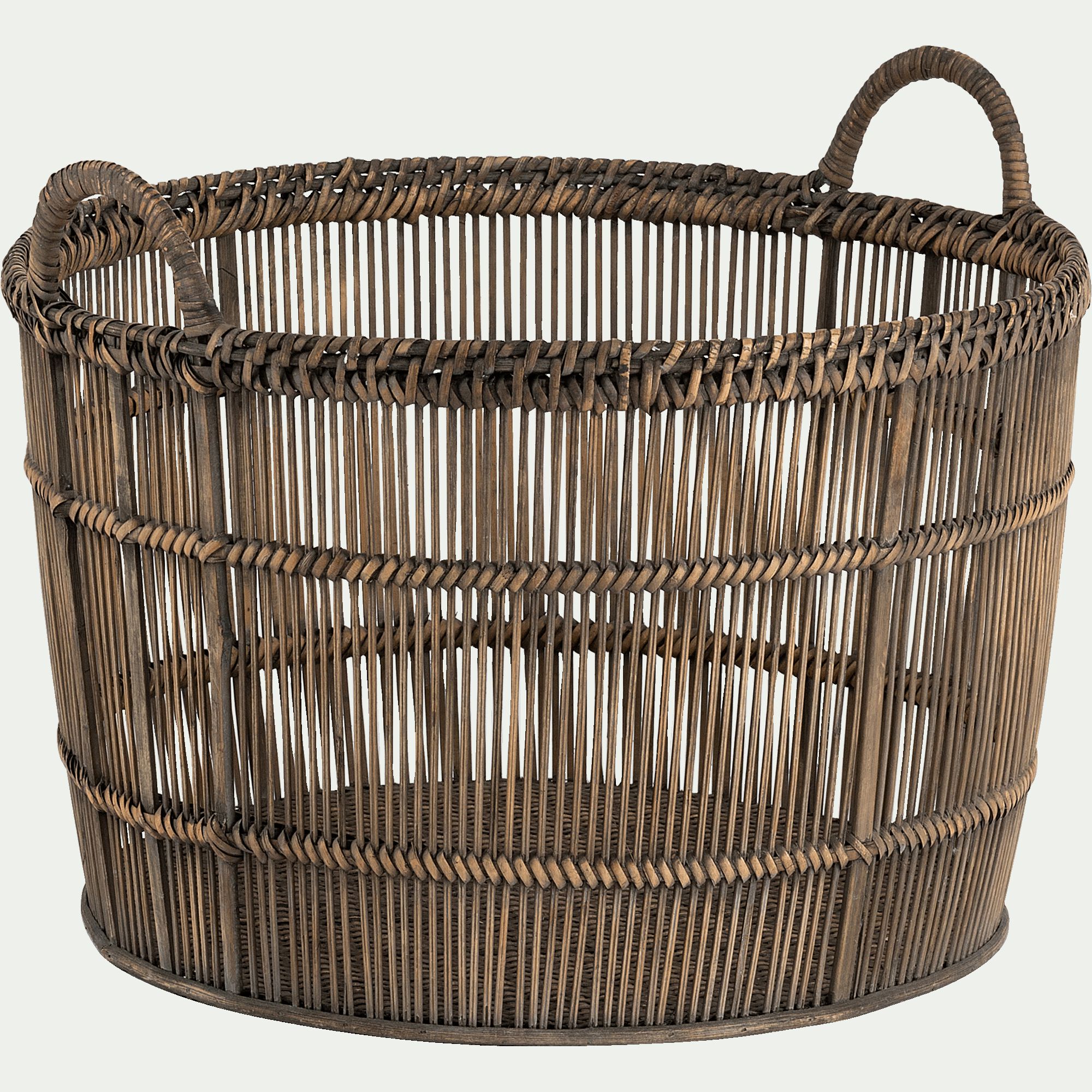 RODRIGO - Panier en bambou tressé - naturel H31xL26cm