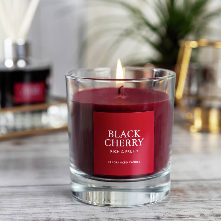 Wax Lyrical Singlewick Candle - Black Cherry