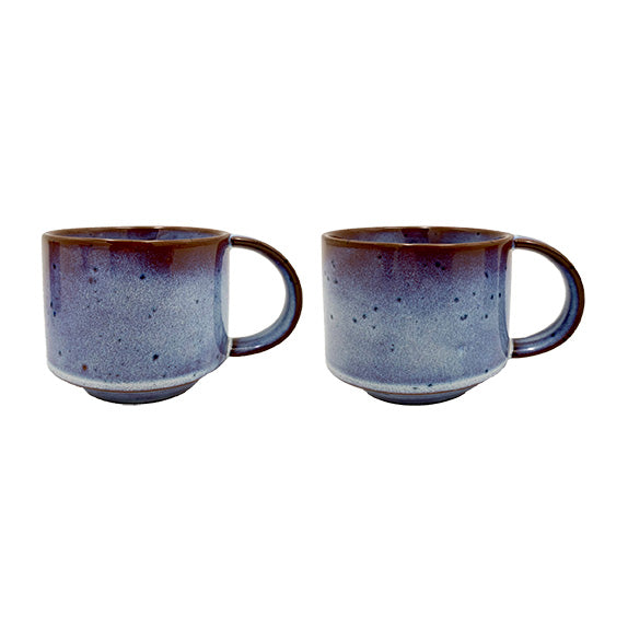 OYOY Beker - Set van 2 Yuka - terracotta