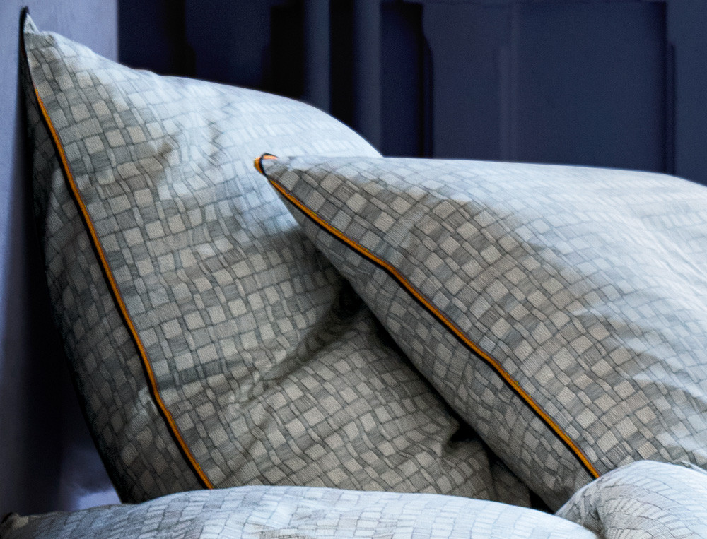 Taie d'oreillerDominoté