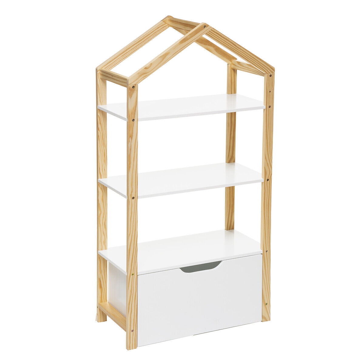 Estante com gaveta MAISON branca