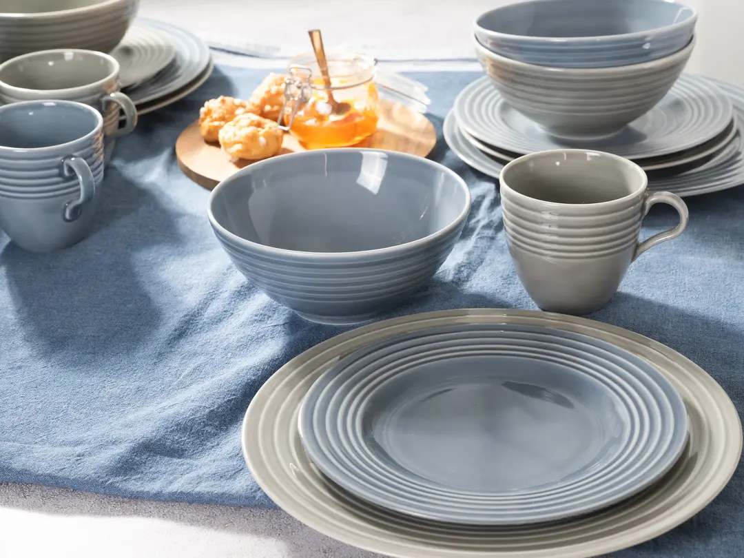 Geschirrset 16-teilig Stripes