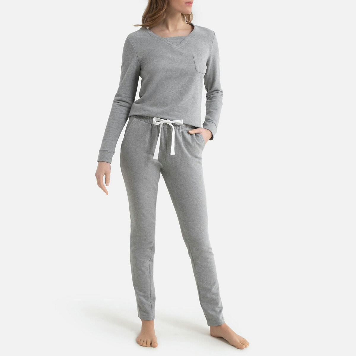 Pyjama 2 pièces en molleton