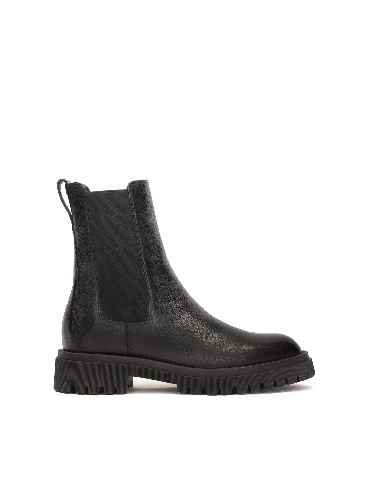 Leather Chelsea boots
