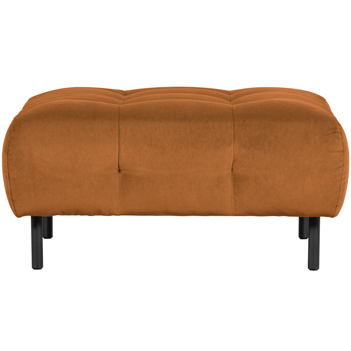 WOOOD hocker Lloyd - Velvet - Cinnamon - 45x90x90