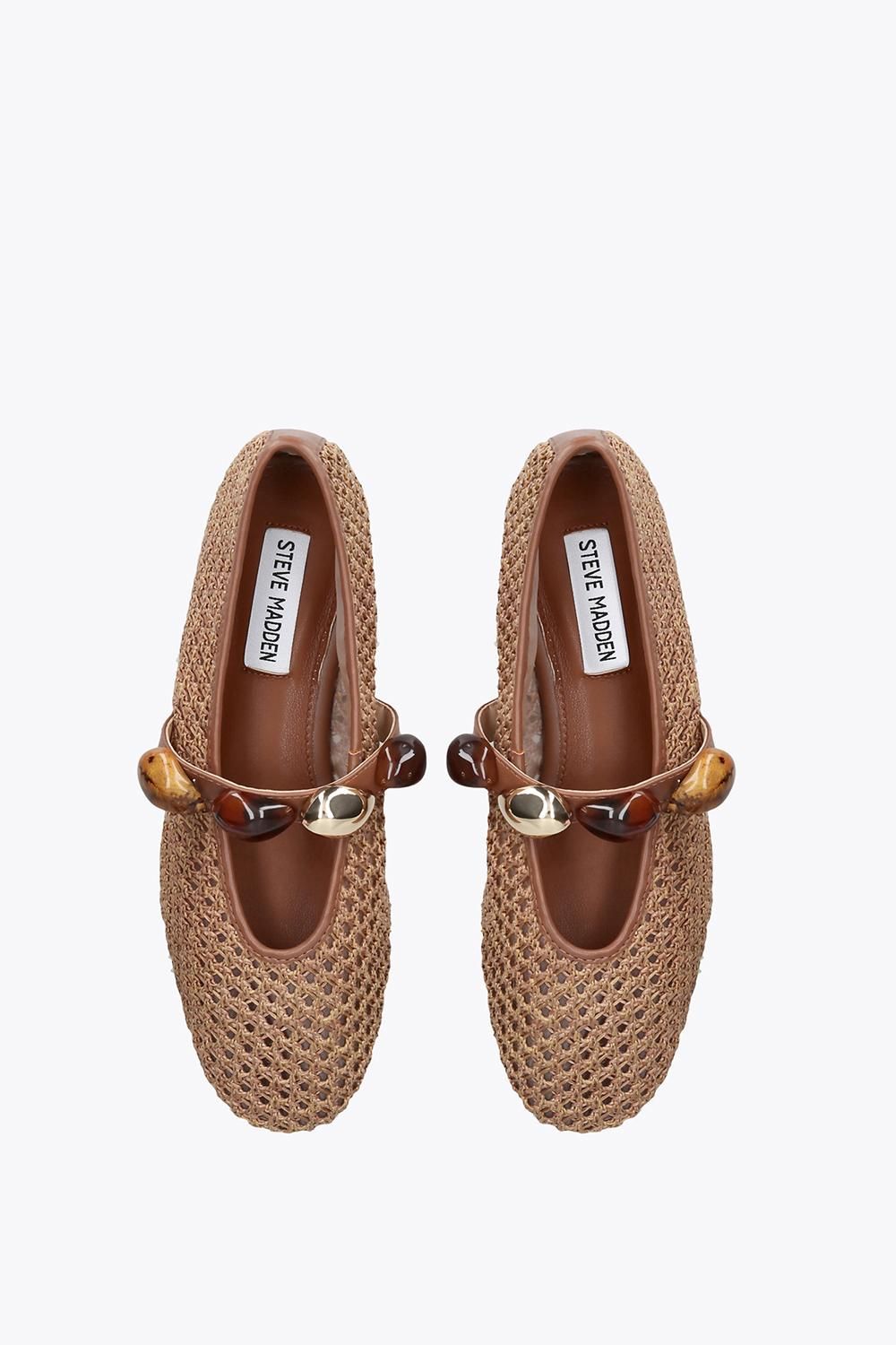 STEVE MADDEN Poppin Brown' Flats