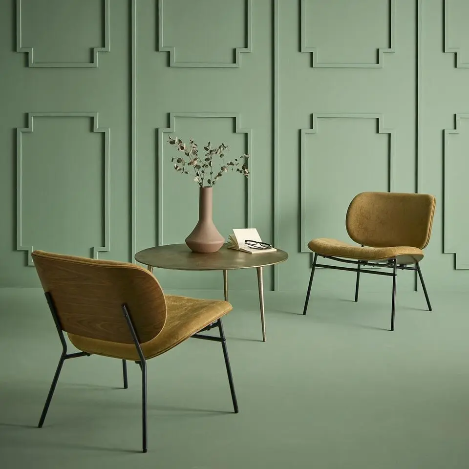 Calicosy - Fauteuil Serge - Bruin - 79x66x80 cm