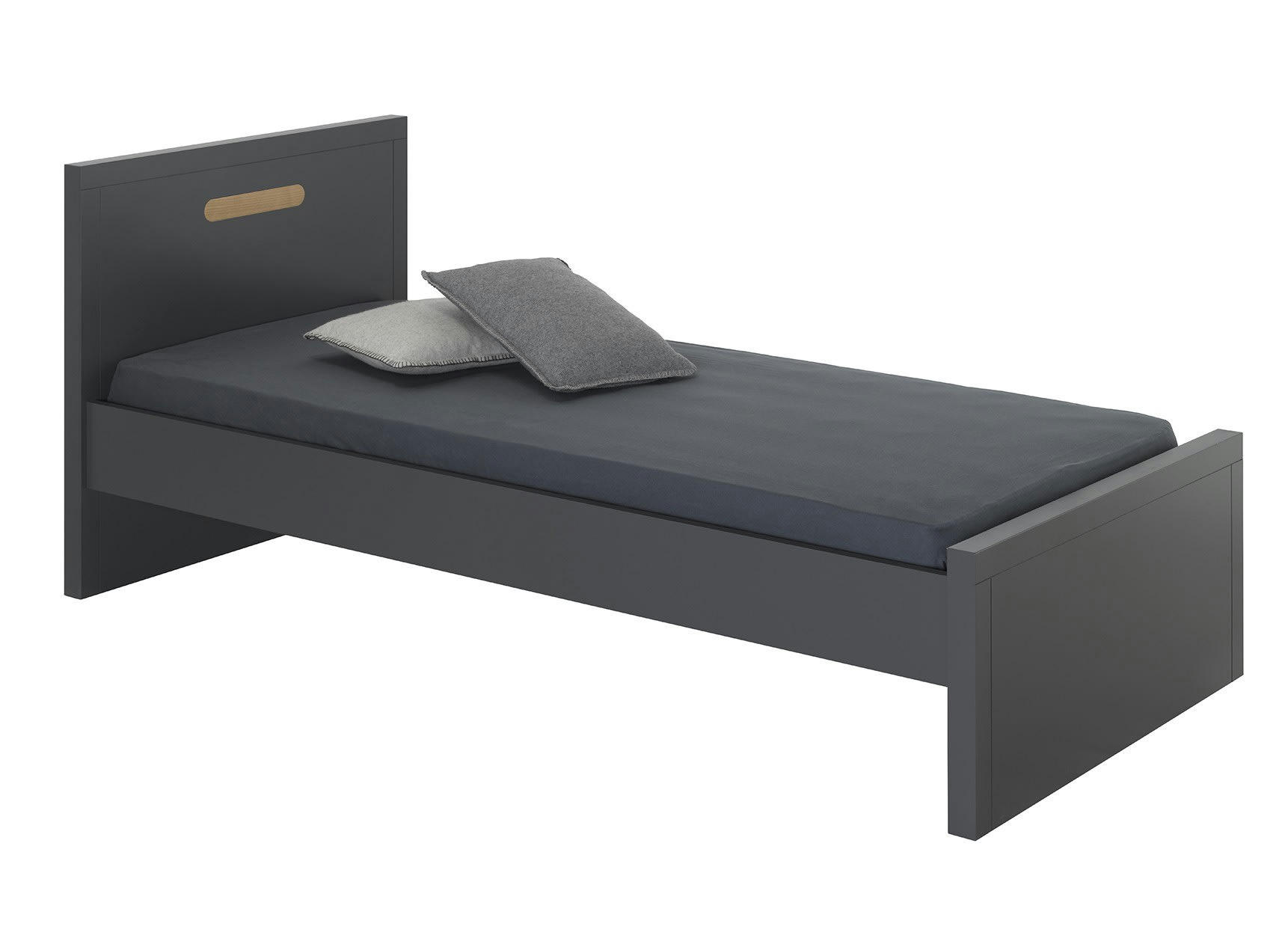 ANGEL - Lit enfant 90x200 Ardoise