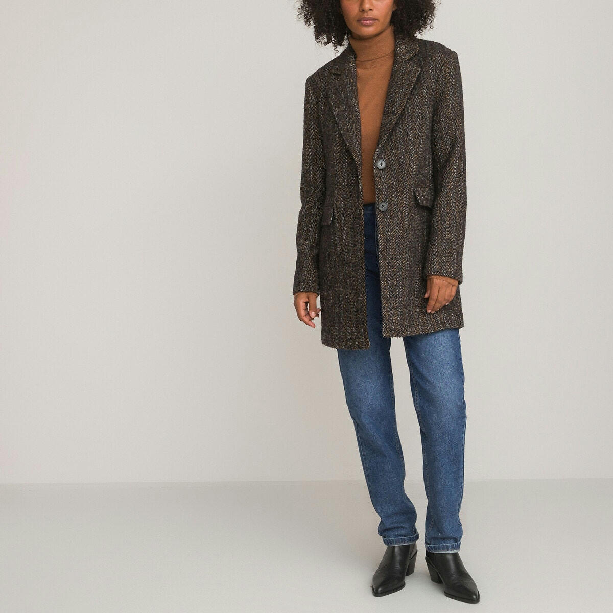 Manteau à chevrons