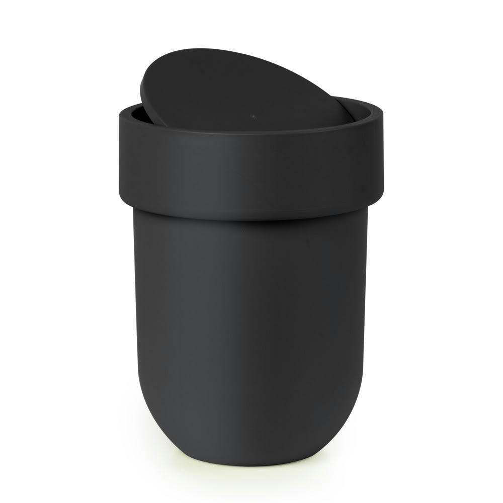 TOUCH - Poubelle touch plastique noir