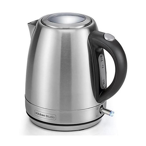 Bouilloire électrique - KITCHEN STUDIO - 1.2 L - 2000W - Inox brossé