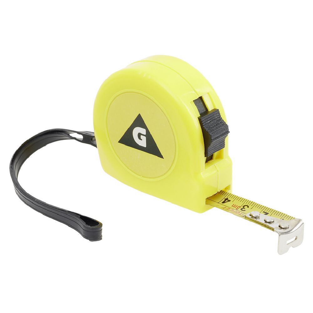 Mètre ruban jaune 3m