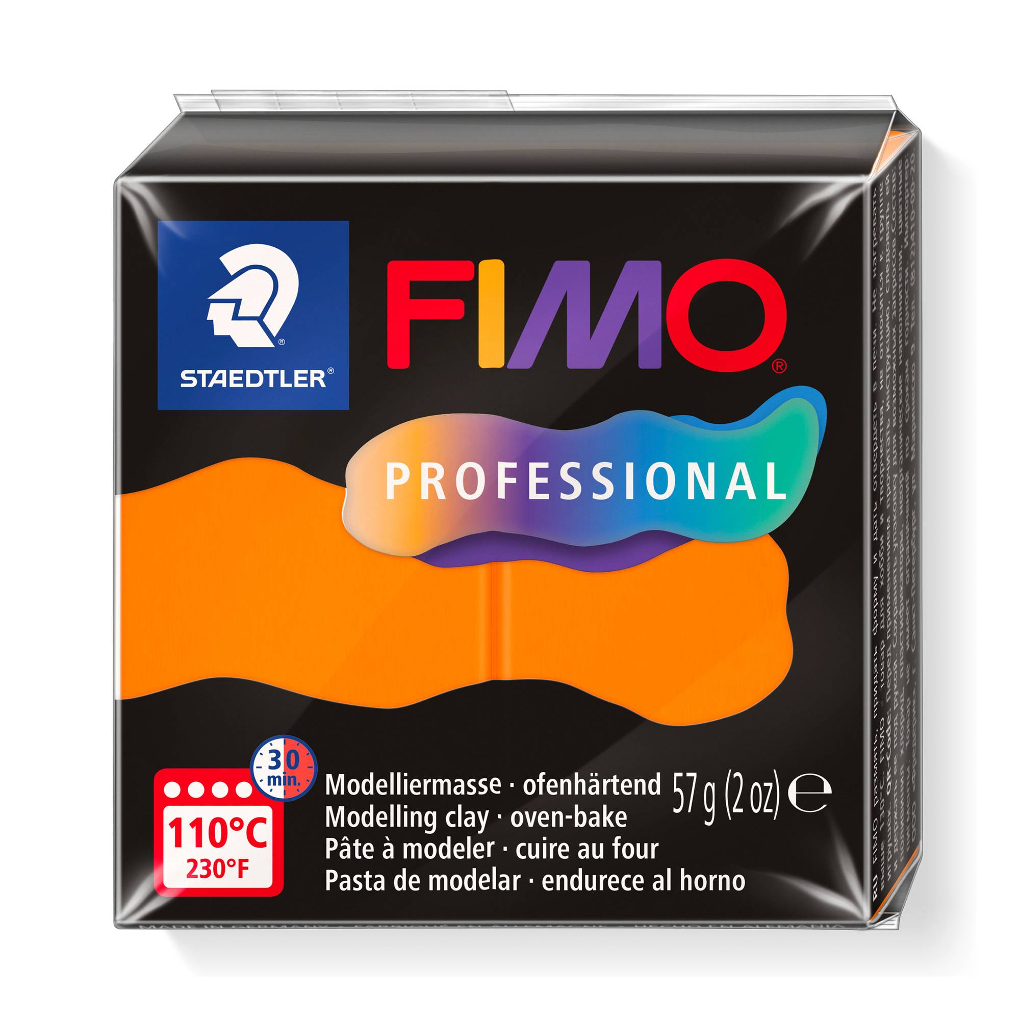 Fimo Professional Orange Modelling Clay 57g