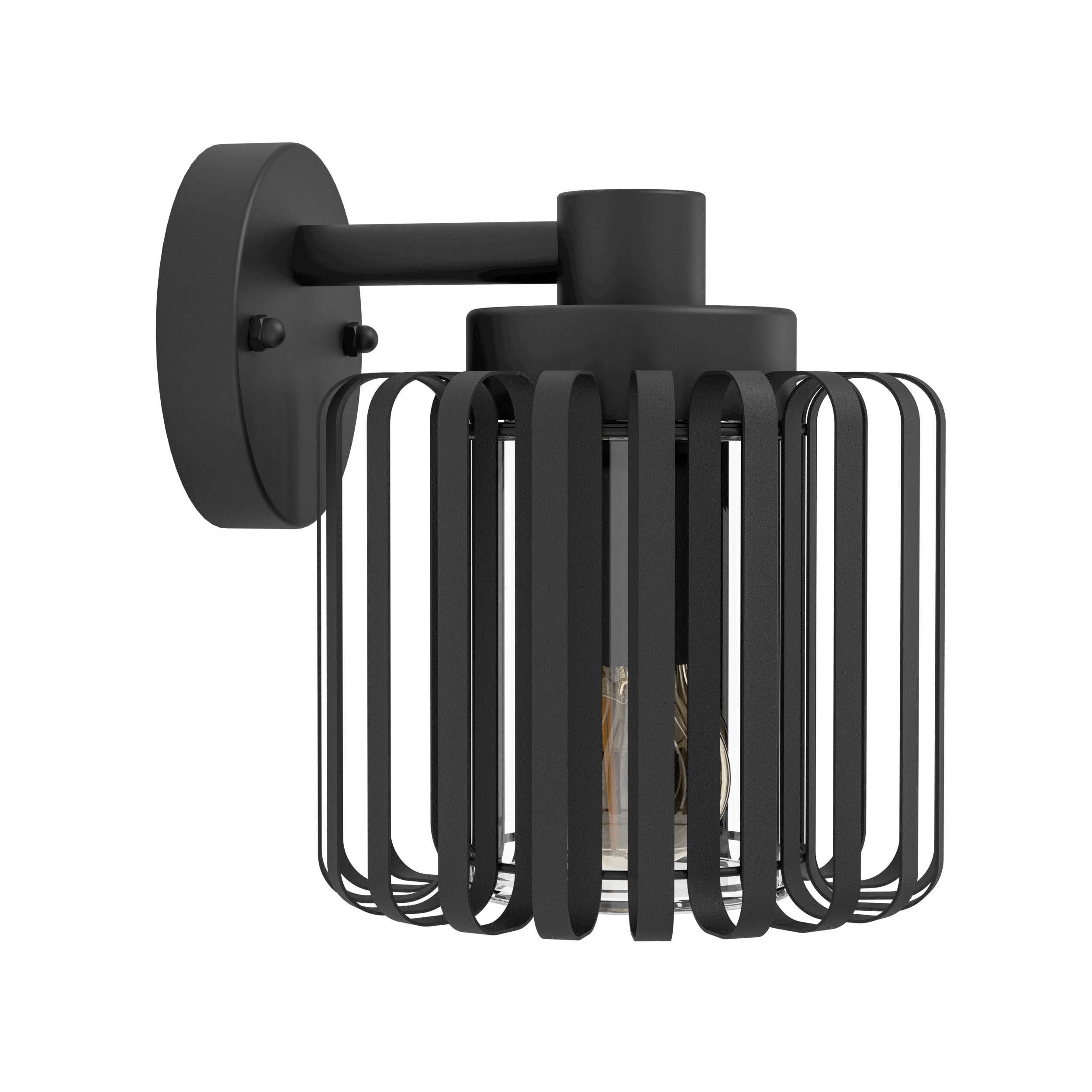 EGLO wandlamp buiten Selinus - e27 - ø 19.5 cm - zwart