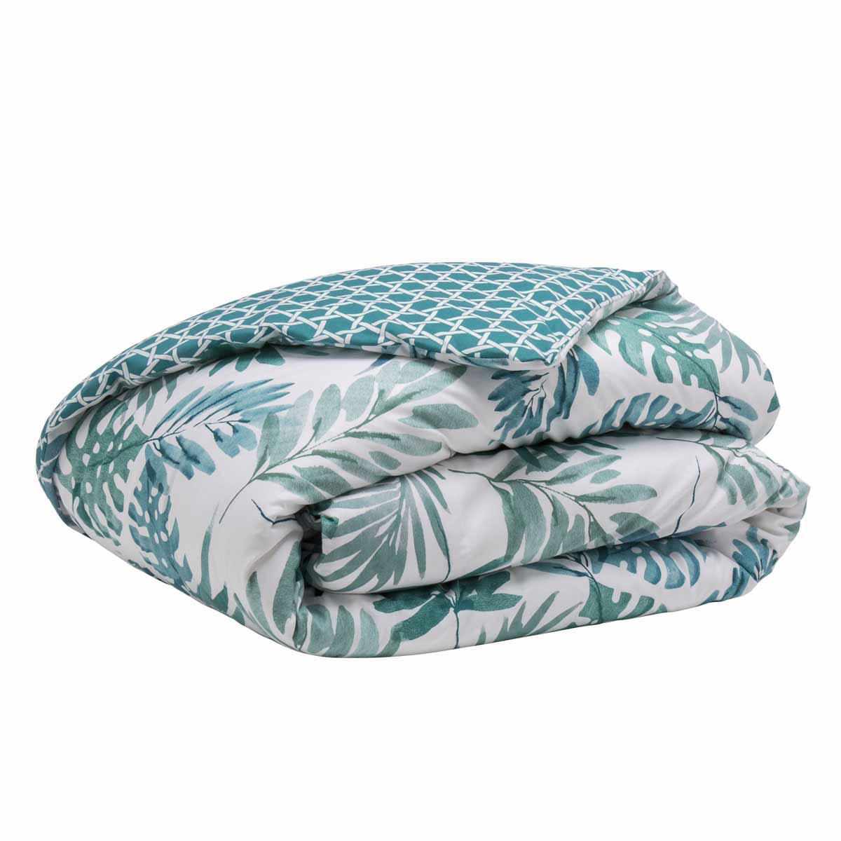 ANGELE - Housse de couette en lyocell vert 260x240