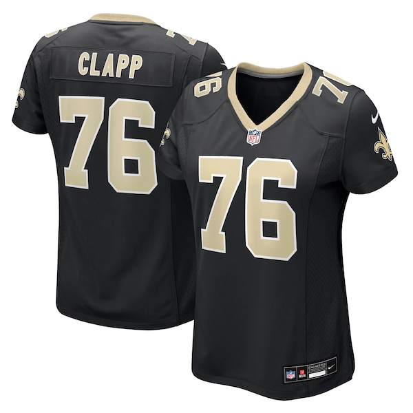 Will Clapp New Orleans Saints Nike Women's Team Game Jersey -  Black
