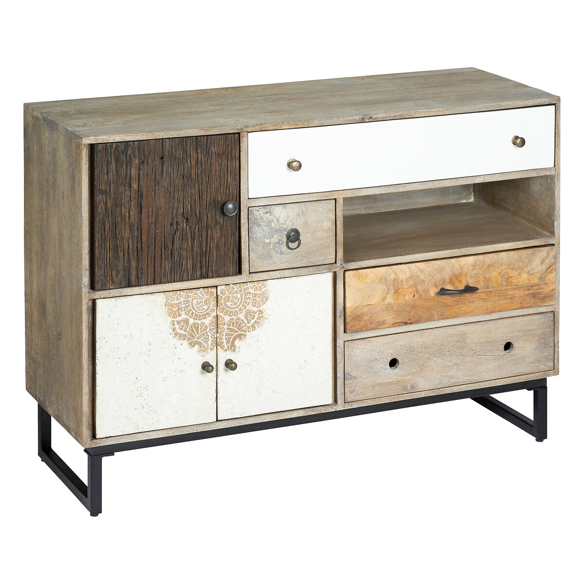 Aparador KOVAL em madeira mango