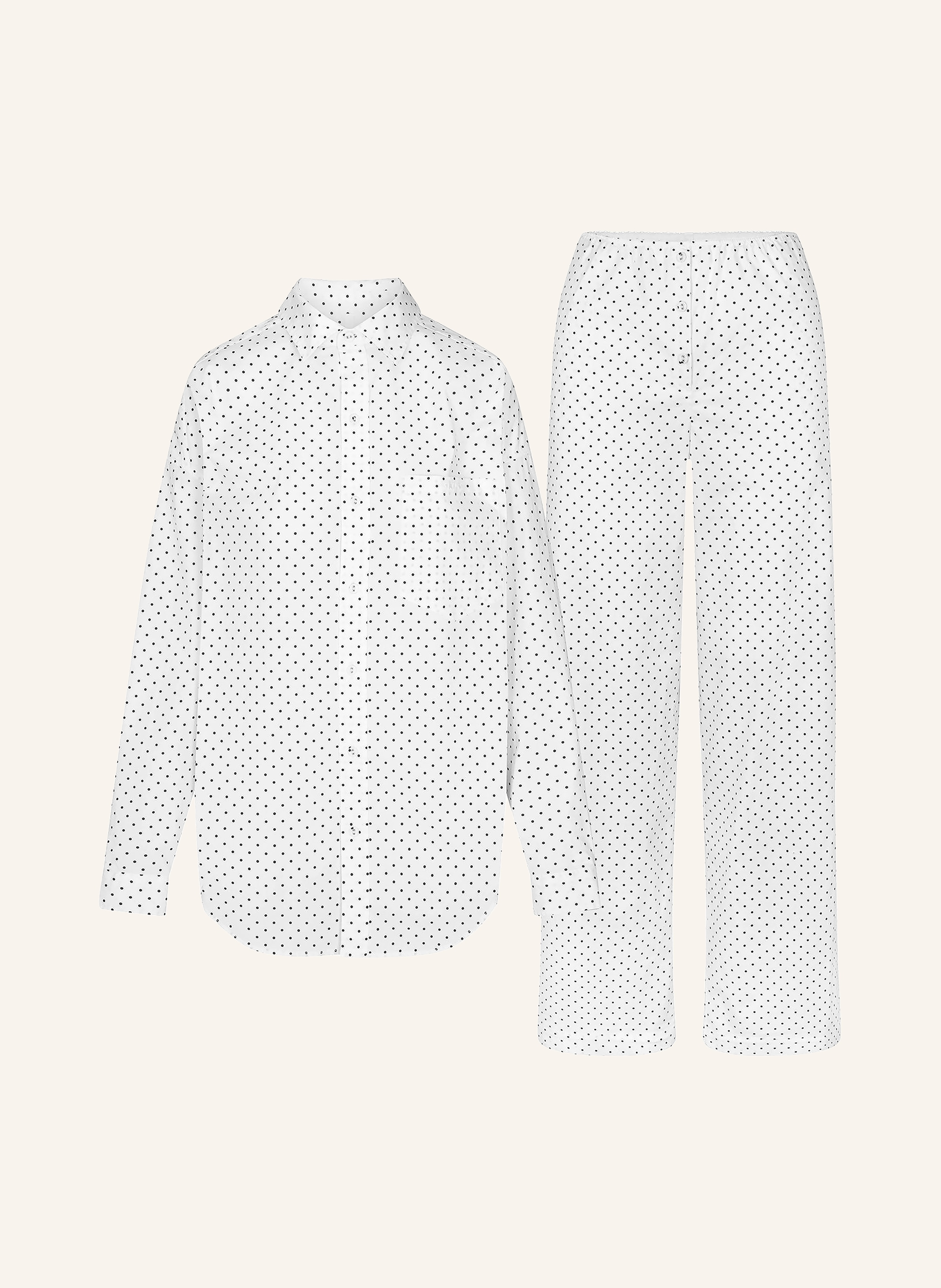 SKIMS Schlafanzug COTTON POPLIN