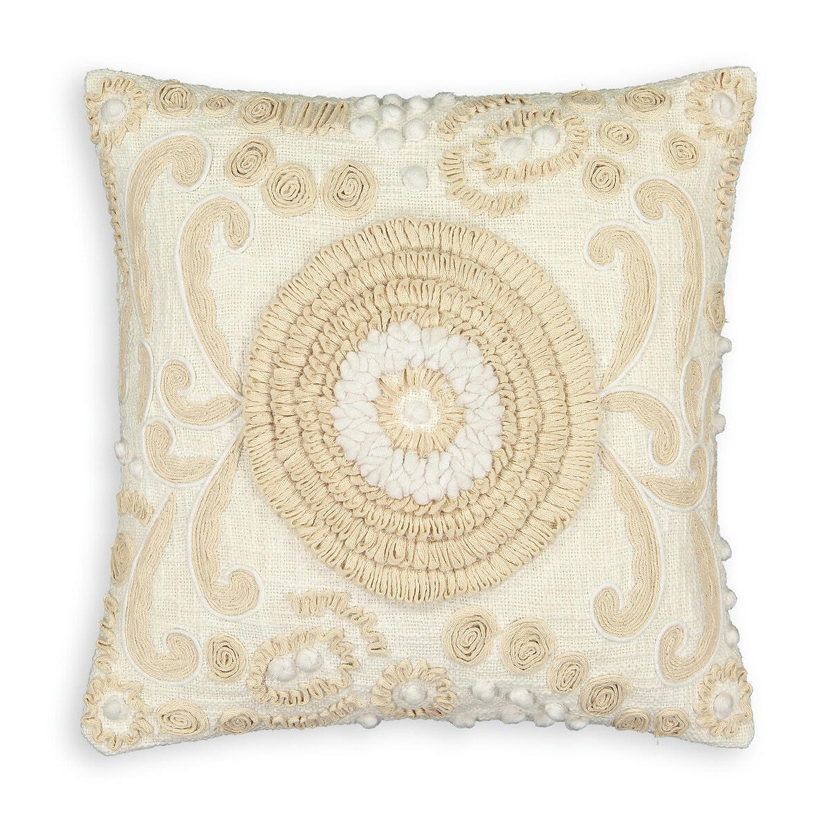 Housse de coussin brodée, Corfou