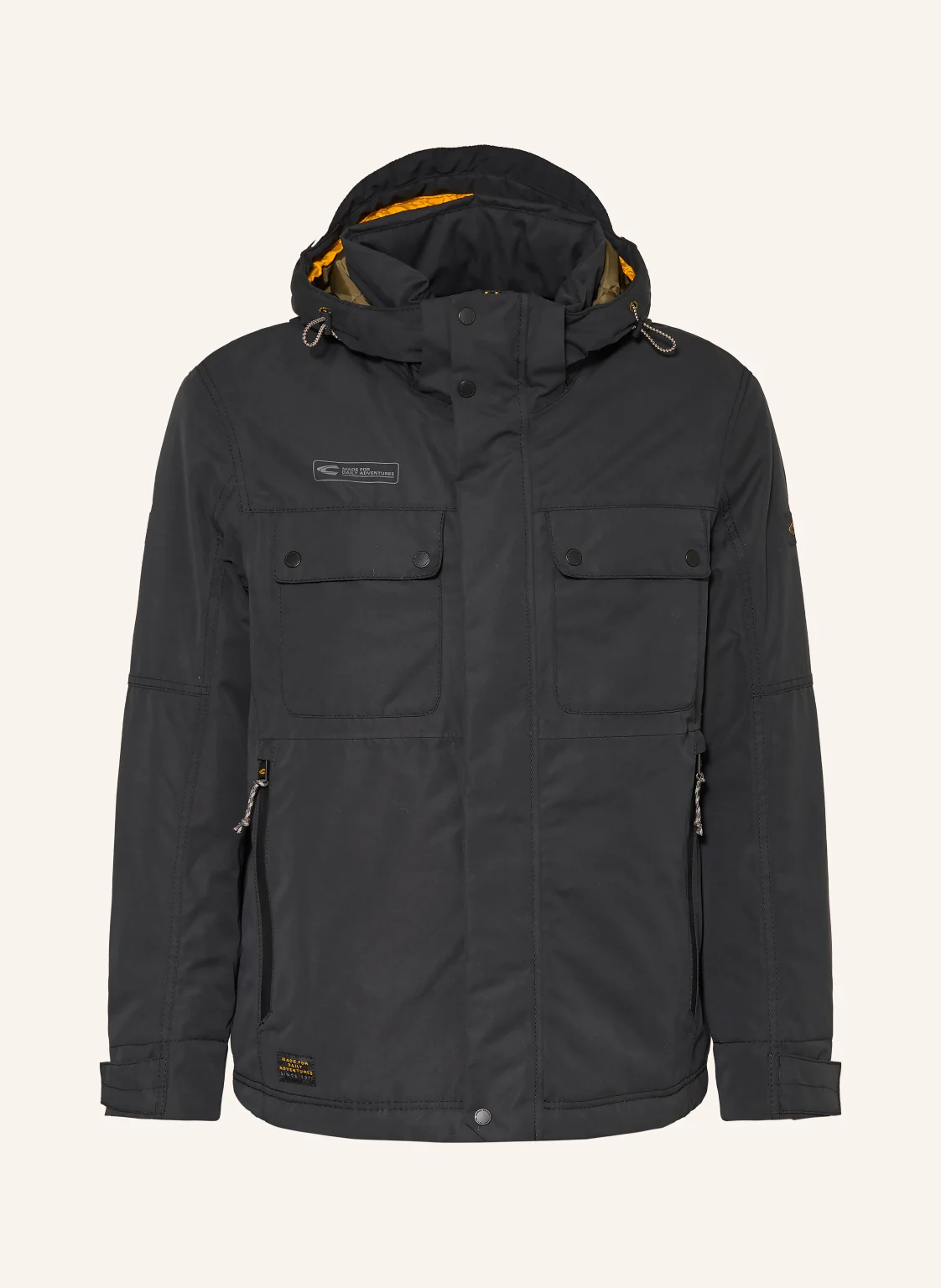 camel active Funktionsjacke mit abnehmbarer Kapuze