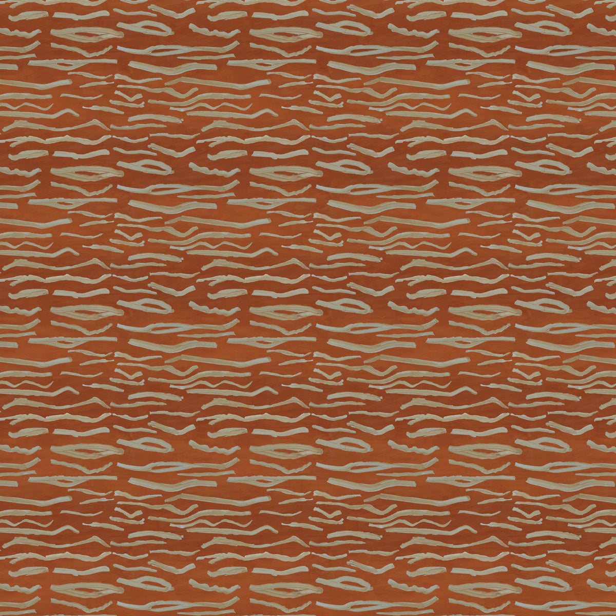 Catchii Behang Animal stripes Rust