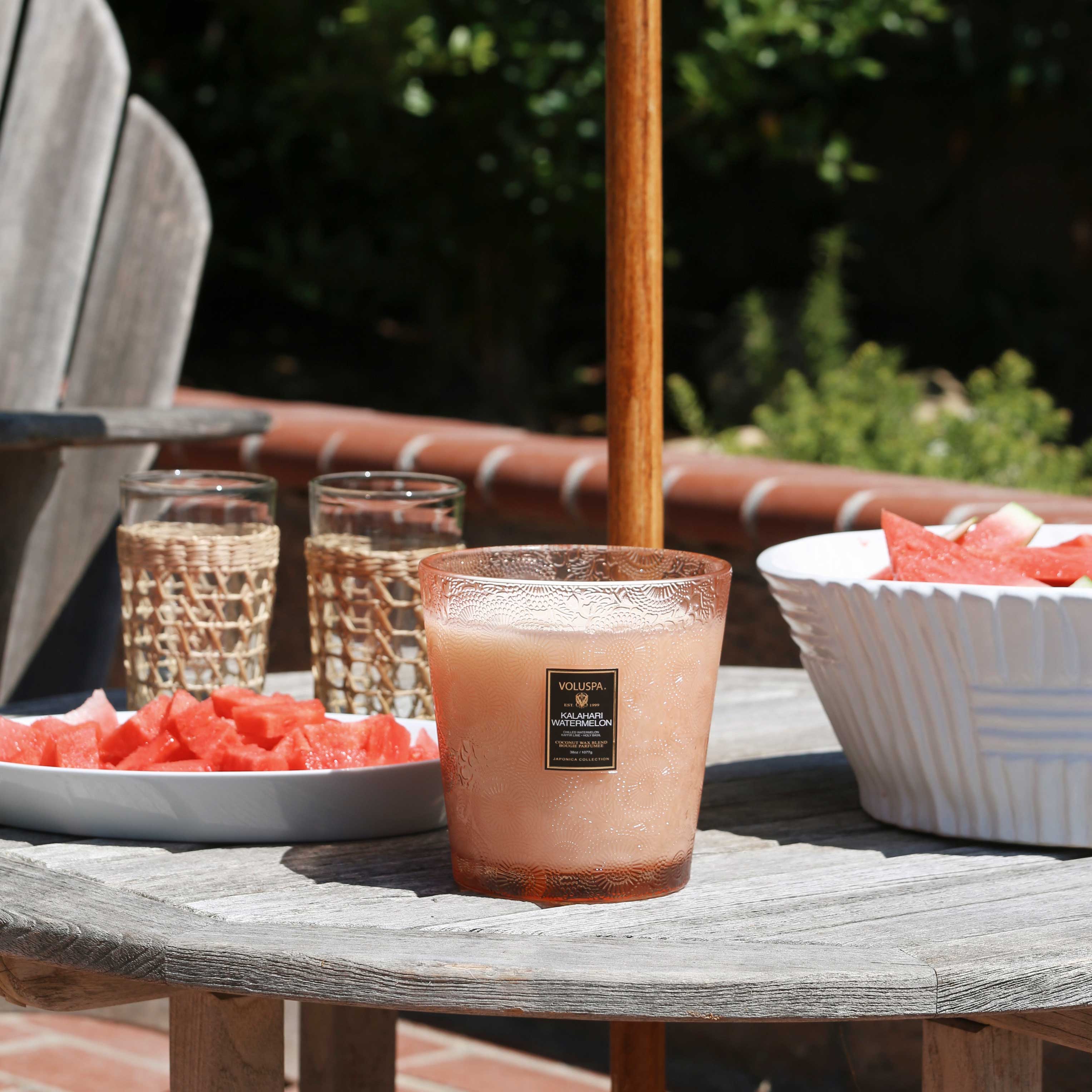 Kalahari Watermelon - 3 Wick Hearth Candle