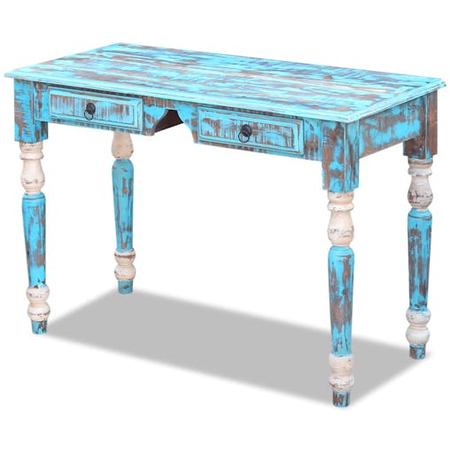 NNEVL Desk Solid Reclaimed Wood