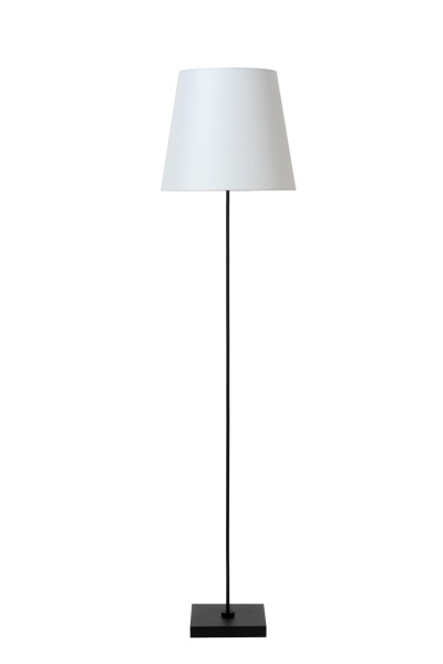 Lampa podłogowa czarno-biała PENDIO 1xE27x40W wym:150x35x35cm Lucide