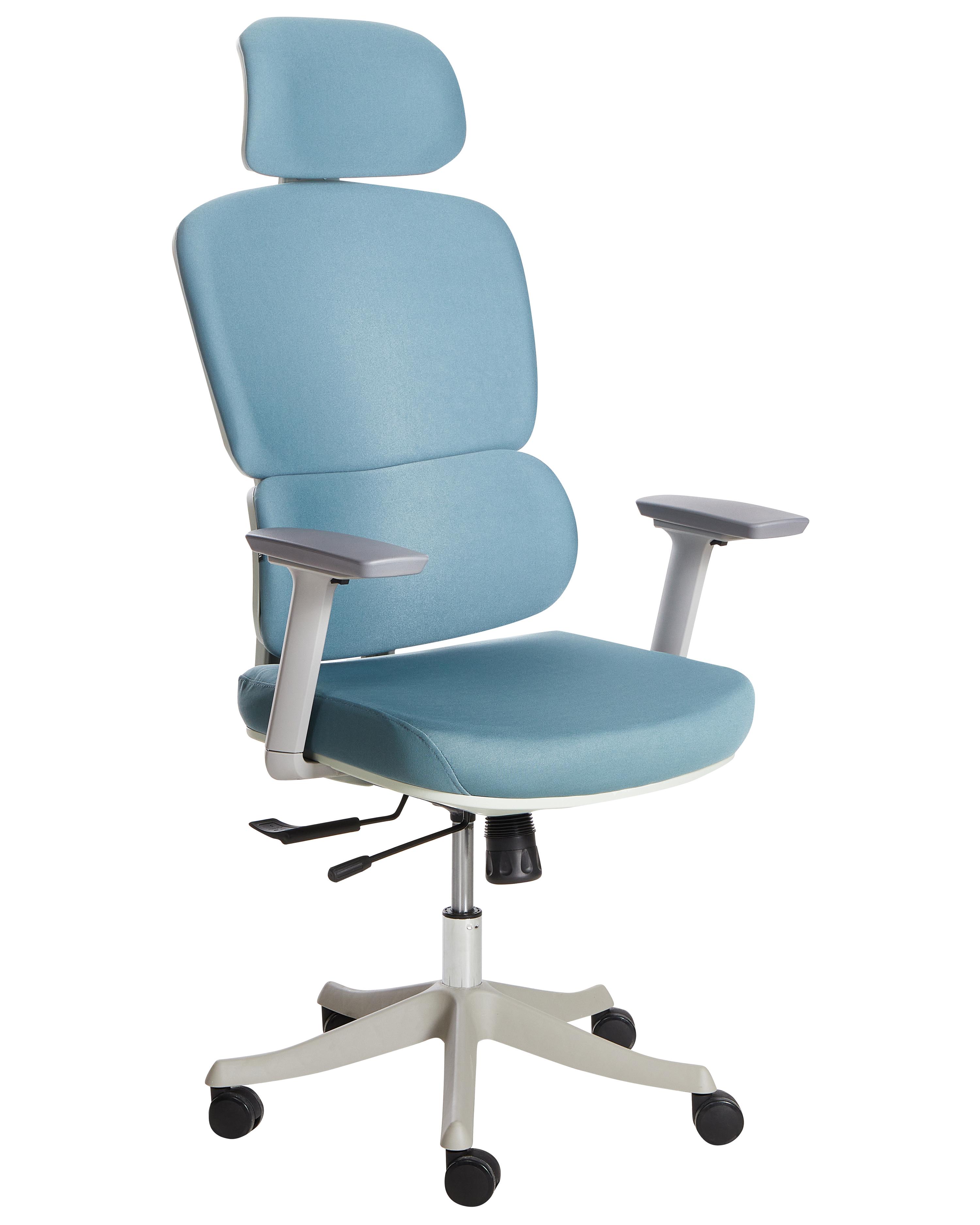 Office Chair VISCOUNT Fabric Blue