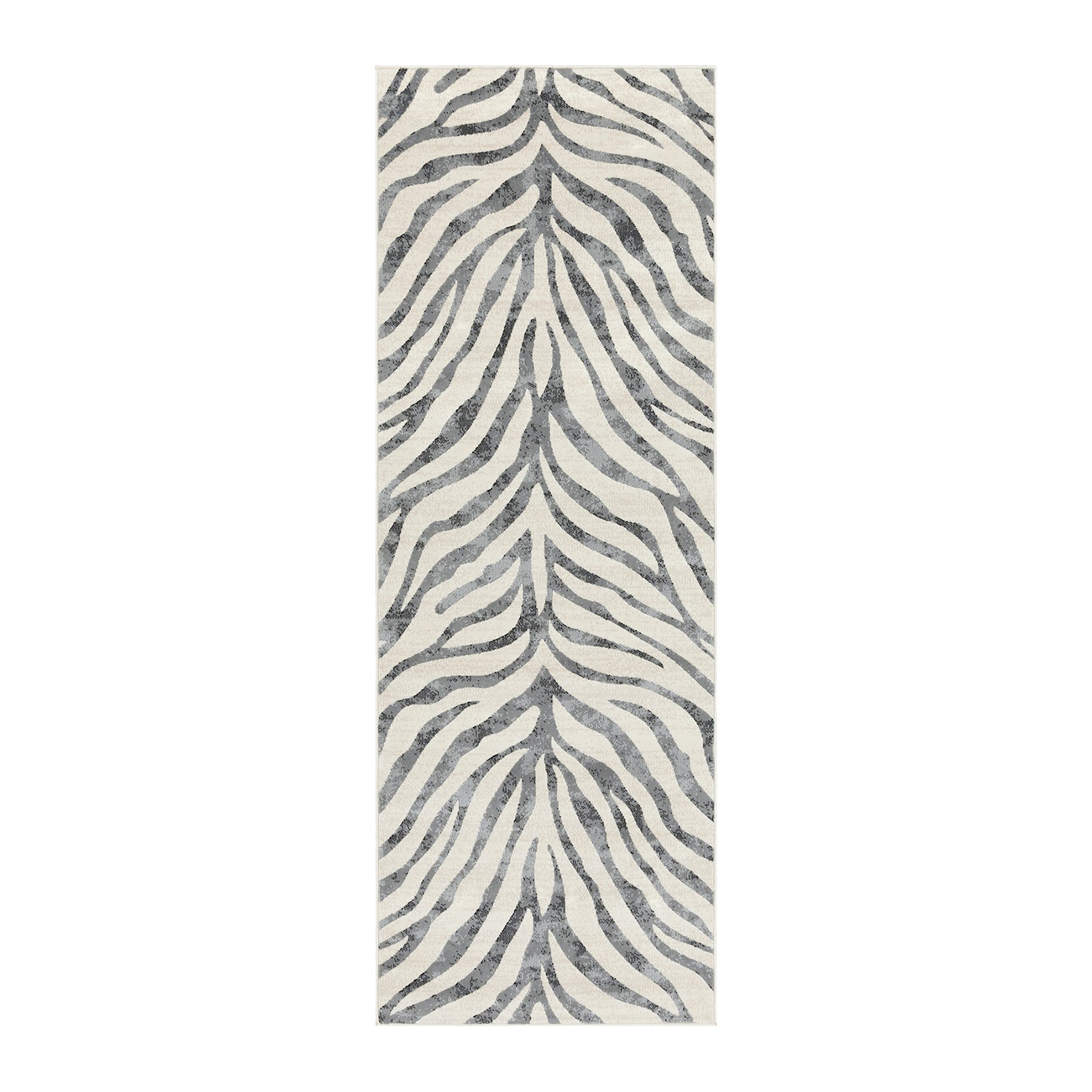 by fonQ Zarae Runner Vloerkleed 80 x 220 cm - Lichtgrijs