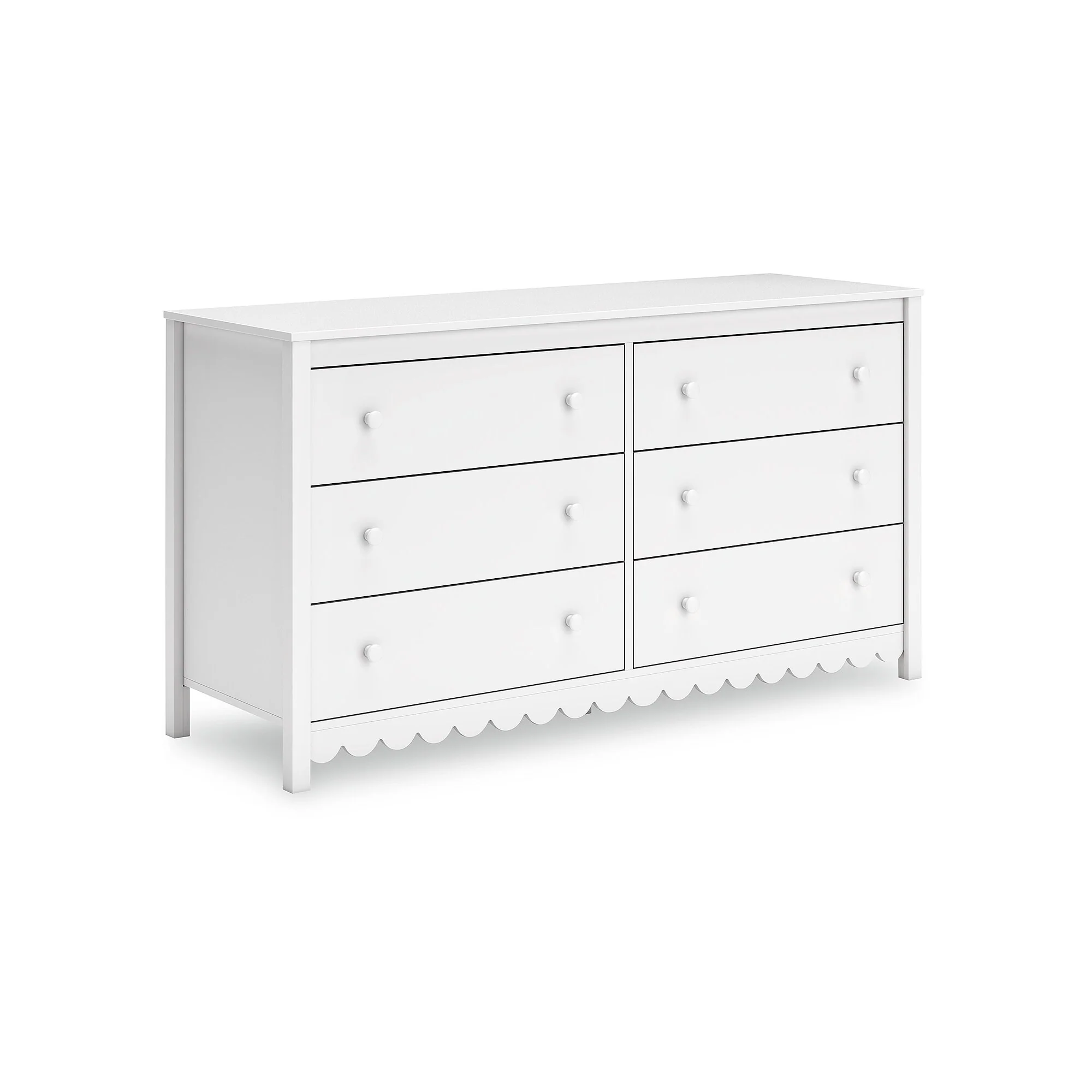 Signature Design by Ashley Hallityn White Dresser