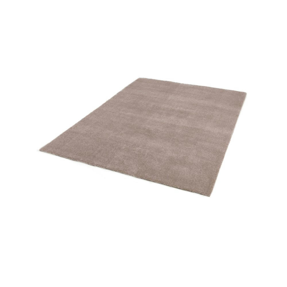 DOUGLAS IV - Tapis lavable en machine taupe 160x230 cm