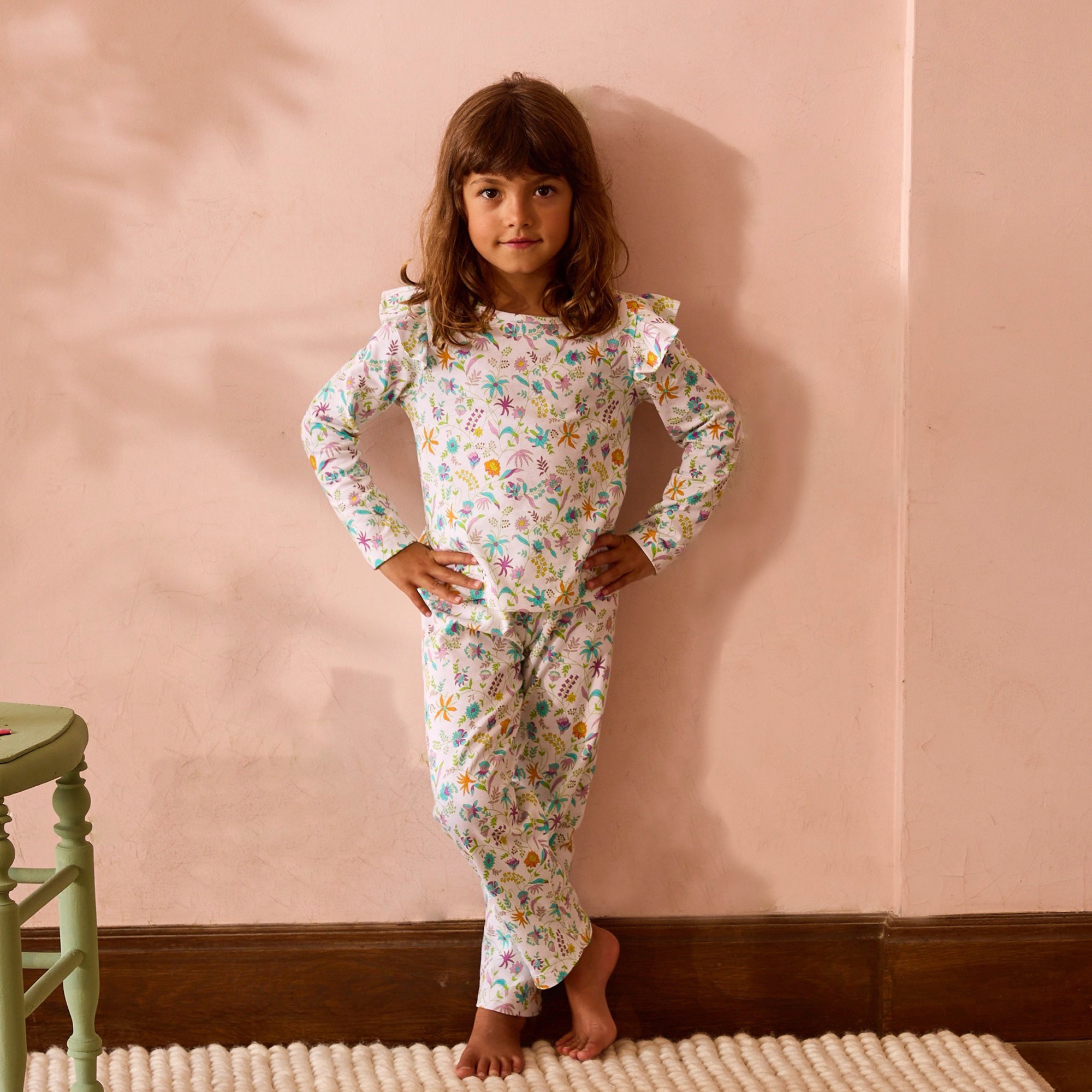 Pyjama fleursPetit Pan fleurs