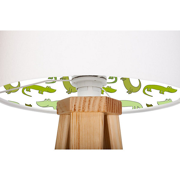 Lampe de chevet kids 030s-274 30 x 30 x 46 cm Bois clair