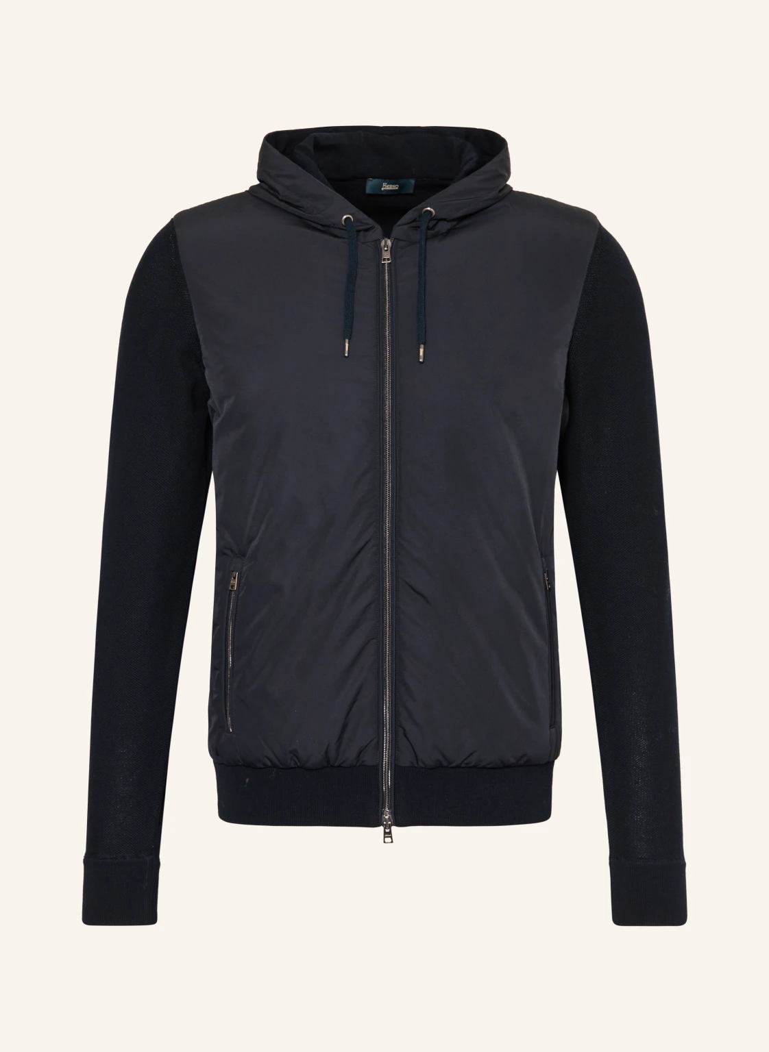 HERNO Jacke im Materialmix