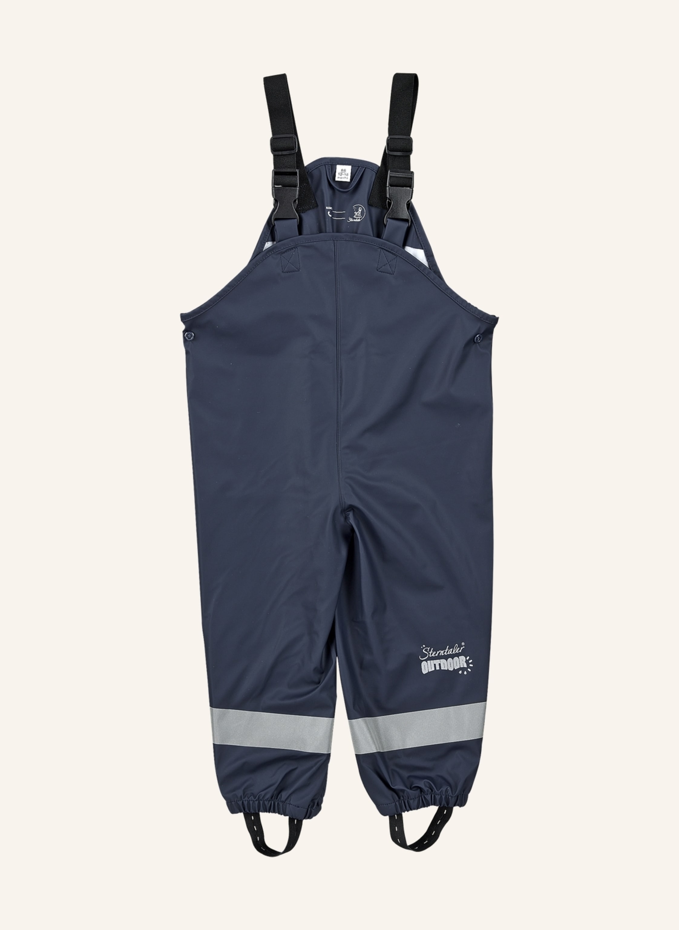 Sterntaler Regenhose ungefüttert uni