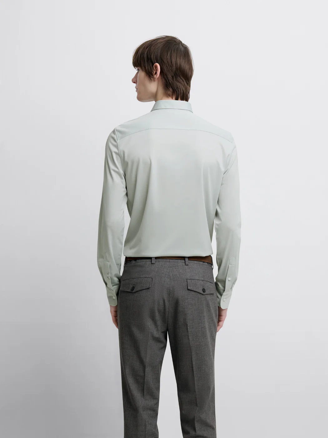 Chemise extraslim tissu traveler