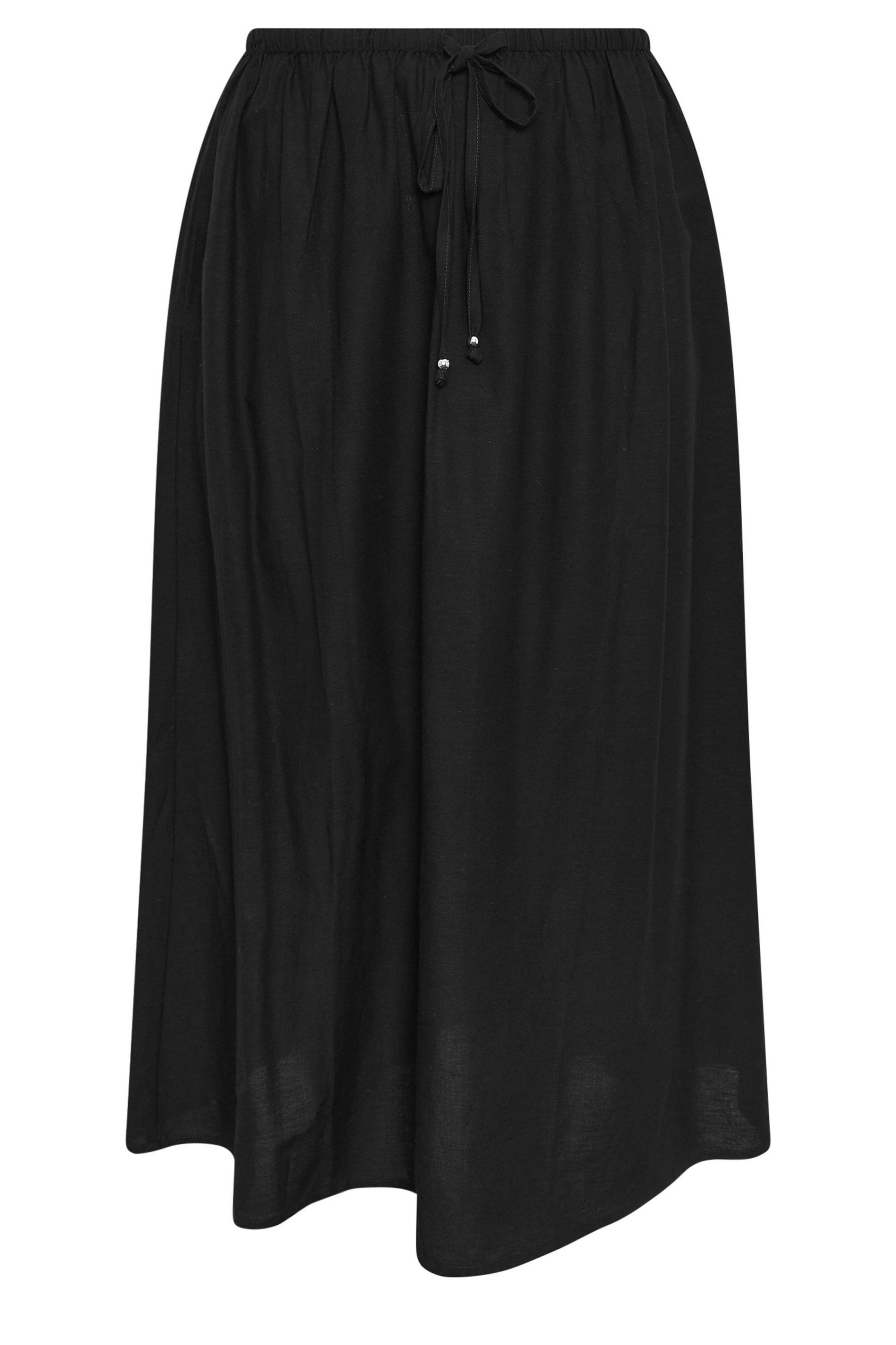 Yours Linen Maxi Skirt