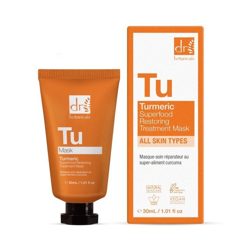 Dr. Botanicals Advanced Turmeric Superfood Anti-Ageing Restoring Treatment Mask 30ml