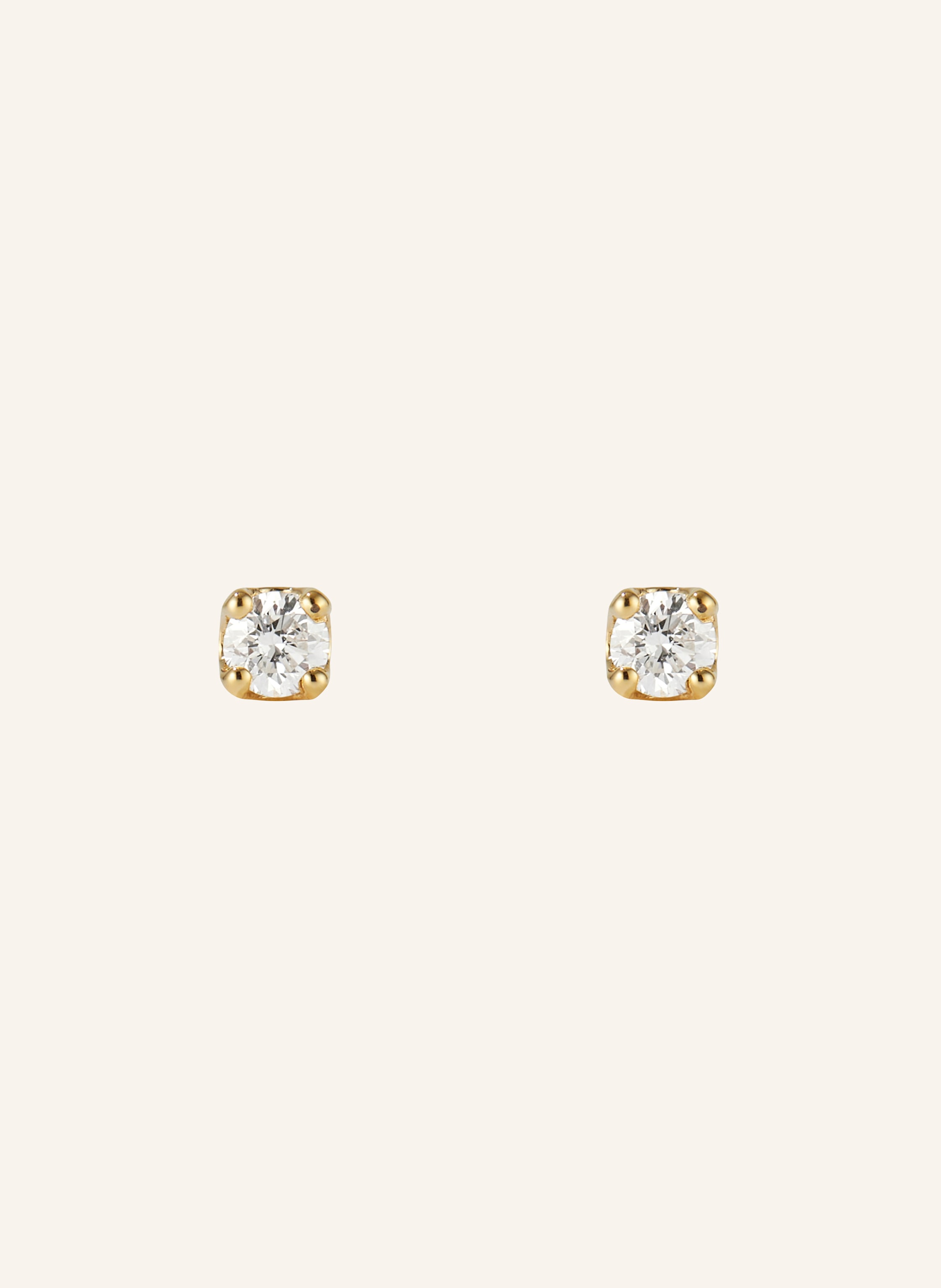 BRUNA The Label Ohrringe STELLINA mit laborgezüchteten Diamanten