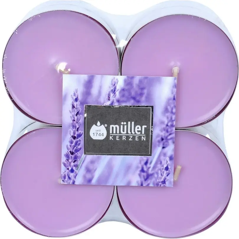 Teelicht 8er-Set Lavender Fields