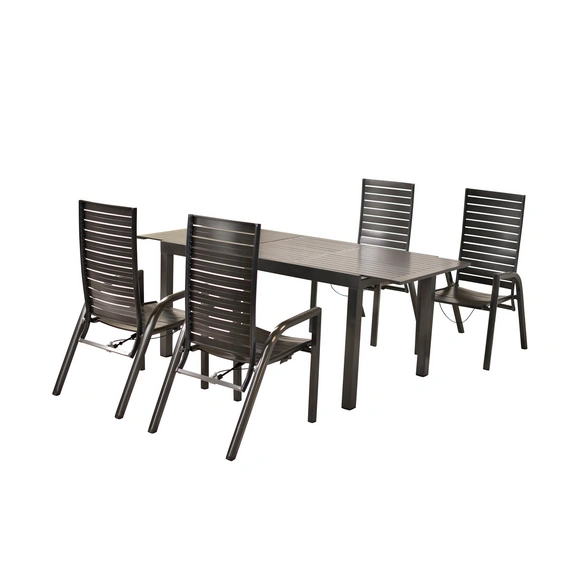 Gartenmöbel-Diningset »Siros«, 5 tlg., 4 Sitzplätze, Aluminium