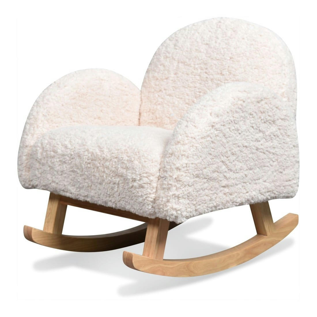 YOUPI - Mini fauteuil à bascule blanc